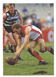 1990 Select AFL Stickers #231 Leon Higgins Front